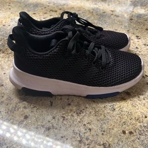 Kids Adidas Black,white and blue